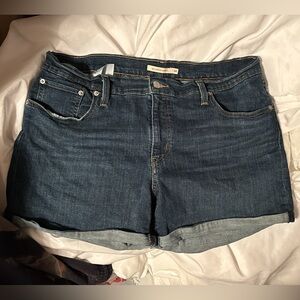 Levi’s, Mustard Seed, Old Navy shorts all similarly sized.